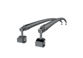 CAD drawing of board frame rails