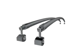 CAD drawing of roof mount with Gemini Marine Products