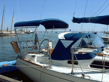 Strapless bimini conversion kits 2 bimini